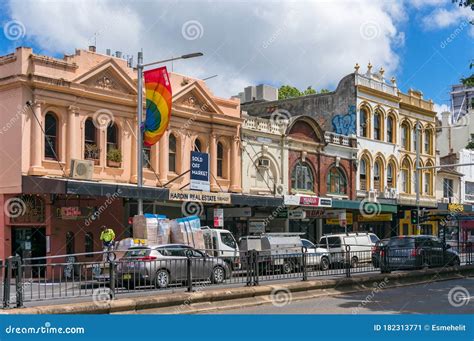 Historic Architecture Of Paddington Suburb Of Sydney, Australia ...