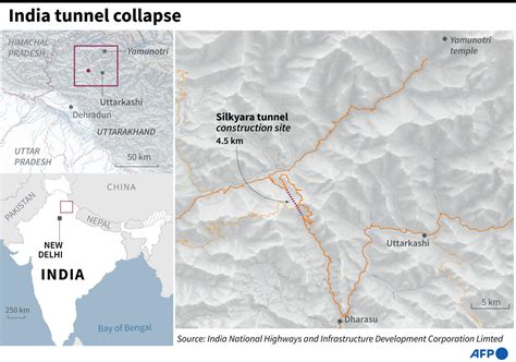 India considering new shaft to free trapped tunnel workers