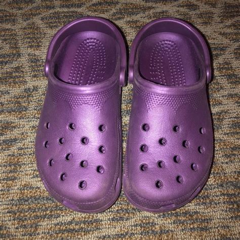 CROCS Shoes | Womens Crocs | Color: Purple | Size: 7 | Purple crocs ...