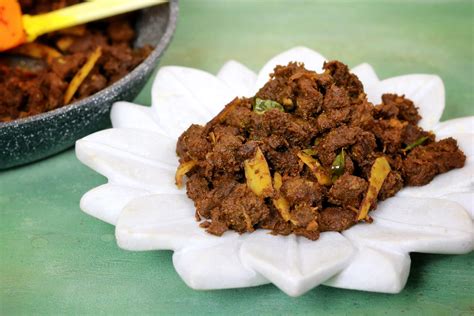 Kerala Beef Ularthiyathu (Beef Fry) - The Familiar Kitchen