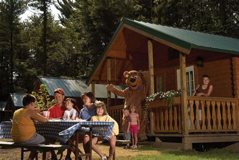 Outdoor Lodging, Cabins and Cottages at Jellystone Park in the Dells | Jellystone park, Family ...