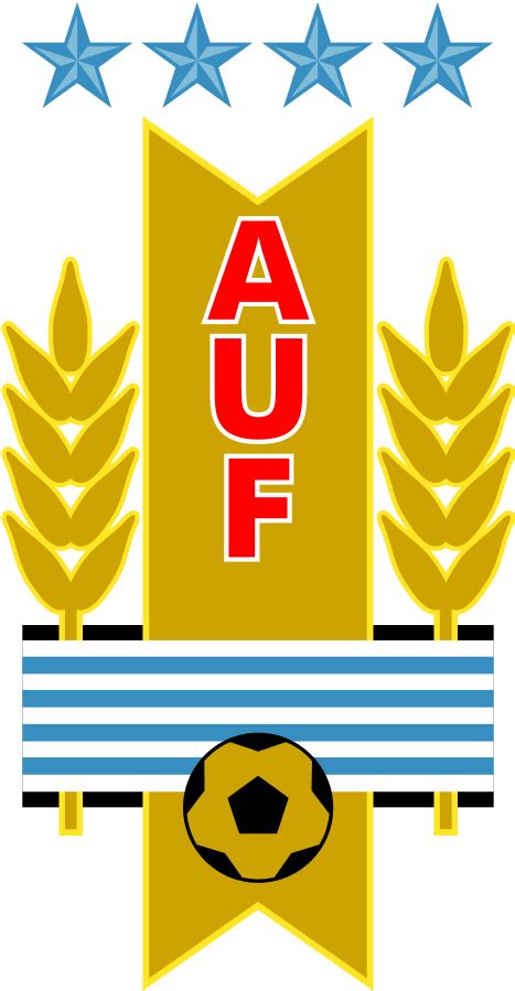 Uruguayan Football Association - Uruguay National Team Logo Clipart - Full Size Clipart ...