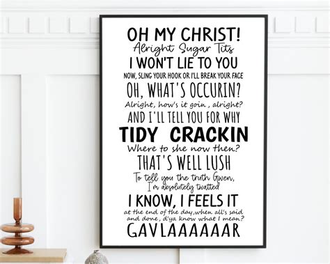 Gavin and Stacey Quote Print Funny TV Prints Nessa Quotes | Etsy