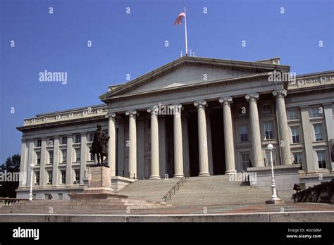 The Treasury Department Building, Washington, DC, USA Stock Photo - Alamy