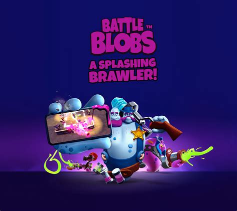 Battle Blobs - A Splashing Brawler on Behance