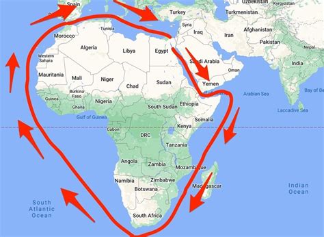 Suez Canal On Africa Map The Best Free New Photos - Blank Map of Africa ...