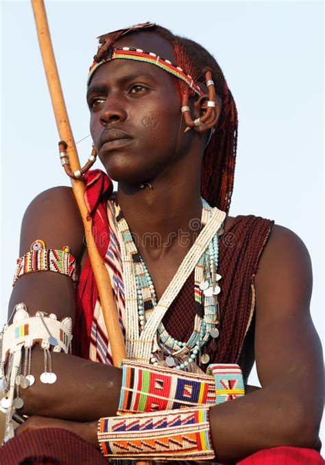 Proud maasai warrior in loitoktok kenya editorial photo image of ...