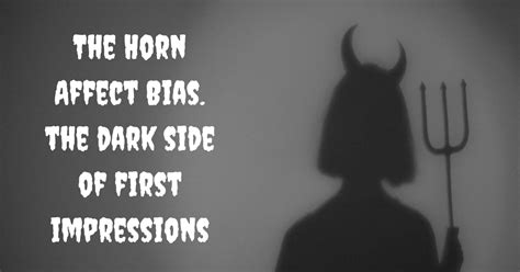 Horn Bias Effect - It's Impact On Your Life and Workplace