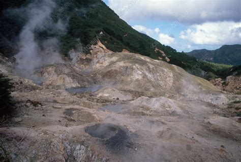 St. Lucia Volcano - Stock Image - C007/7780 - Science Photo Library