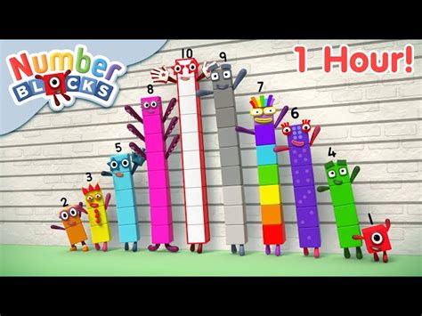 Numberblocks Fun! | Full Episodes - 1 Hour Compilation | 123 - Numbers ...