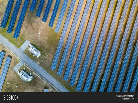 Aerial View Solar Image & Photo (Free Trial) | Bigstock