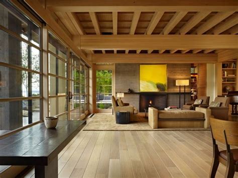 Modern Wood House Interior Furniture Ideas | Modern wood house, Japanese style house, Modern ...