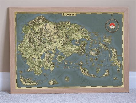 Pokemon Hoenn Map