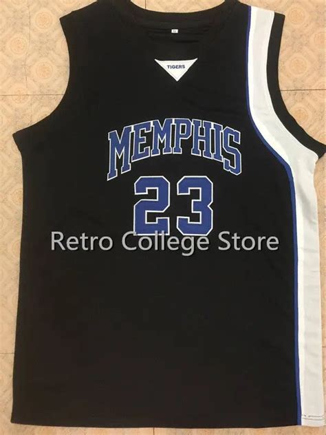 #23 Derrick Rose Memphis Tigers high quality Basketball Jersey Embroidery Stitched Customize any ...