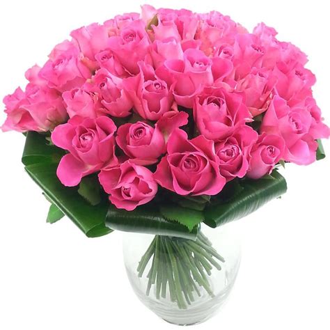 50 Pink Roses Bouquet - Order with Next Day Delivery from Clare Florist