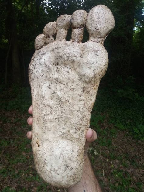 Bigfoot Sasquatch Footprint Casting - Etsy