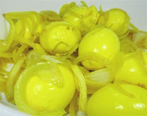 Amish MUSTARD Pickled Eggs ~ Healthy & Yum! — Steemit in 2021 | Pickled ...