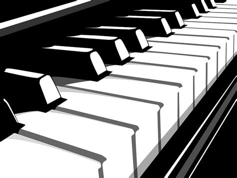 Piano Keyboard no2 Digital Art by Michael Tompsett - Fine Art America