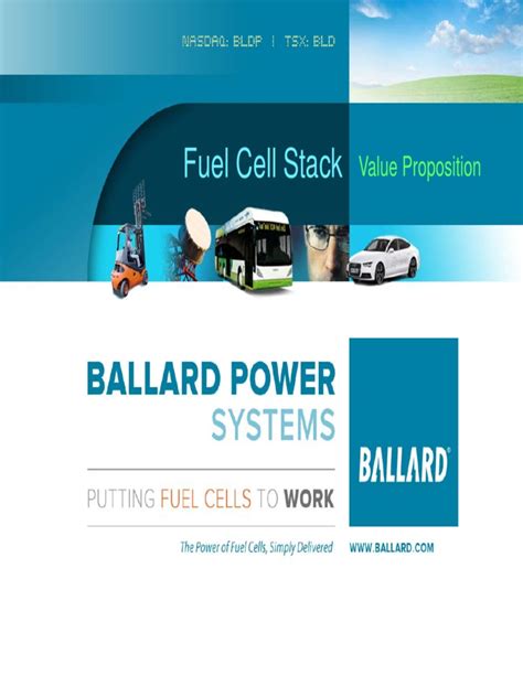 Ballard Fuel Cell Stack Value Proposition q1 2016 | Fuel Cell | Proton Exchange Membrane Fuel Cell