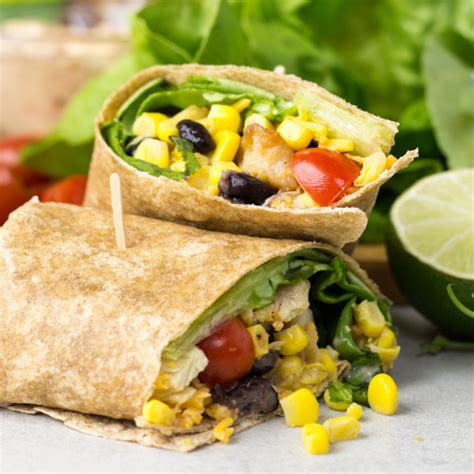 Southwest Chicken Wrap - Simply Made Recipes