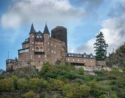 Boppard Castle, Germany Photograph by Jerry Weinstein