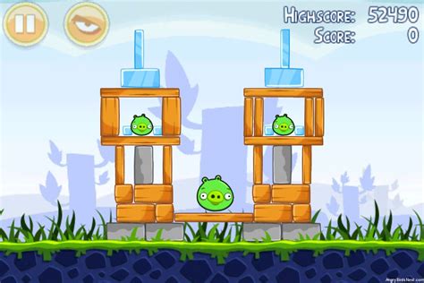 Angry Birds Poached Eggs 3 Star Walkthrough Level 1-9 | AngryBirdsNest