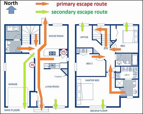 National Home Fire Escape Plan Guidelines | CAD Pro