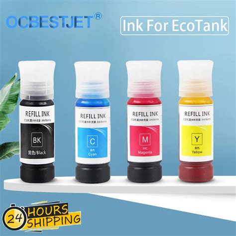 103 Refill Dye Ink For Epson Ecotank L1110 L3100 L3110 L3111 L3116 ...