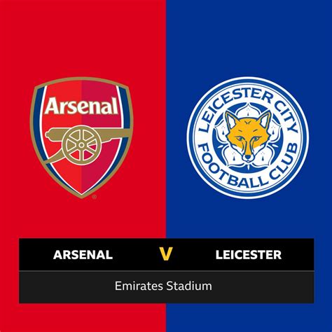 Follow Arsenal v Leicester live - BBC Sport