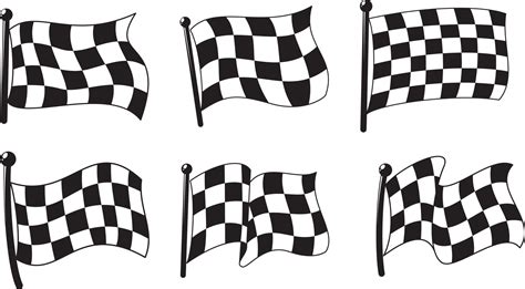 Racing flag vector graphic 20683372 Vector Art at Vecteezy