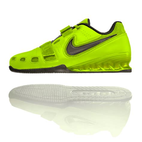 Nike Romaleos 2 Weightlifting Shoes Volt / Sequoia