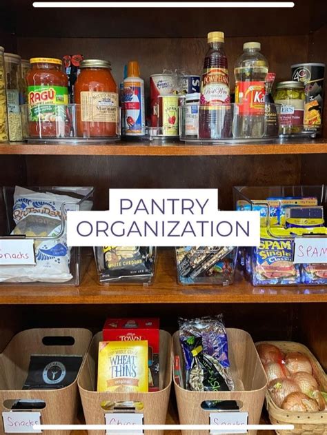 Pantry Organization Ideas