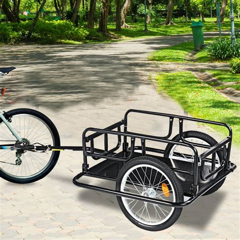 Foldable Bicycle Cart Wagon Trailer Bike Trailer Cargo Trailer Max ...