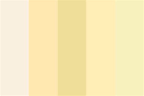 Mellow Yellows Color Palette