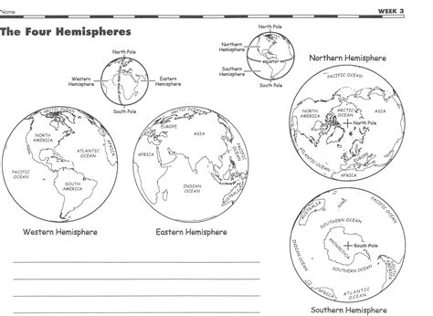 Hemispheres For Kids