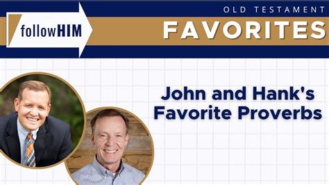 John Bytheway and Hank Smith’s Favorite Proverbs || follow Him Favorites - YouTube