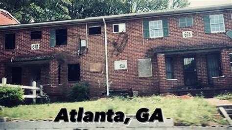 ATLANTA’S WORST HOODS - THE BLUFF/VINE CITY | GENTRIFICATION ? - YouTube