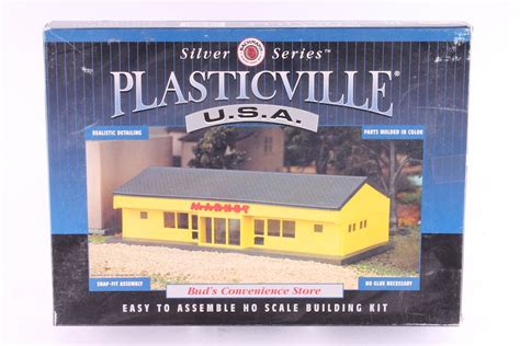 Bachmann "Plasticville U.S.A." HO Scale Building Kits | EBTH