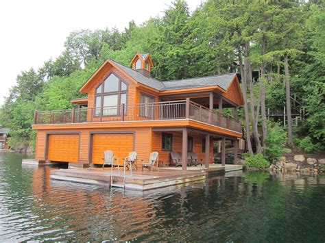 Pin by Aaron Smith on Vacation home | Floating house, Lake house, House styles