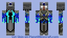 herobrine warrior Minecraft Skin