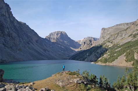 Black Canyon Lake - Absaroka-Beartooth Wilderness - hiking in Montana