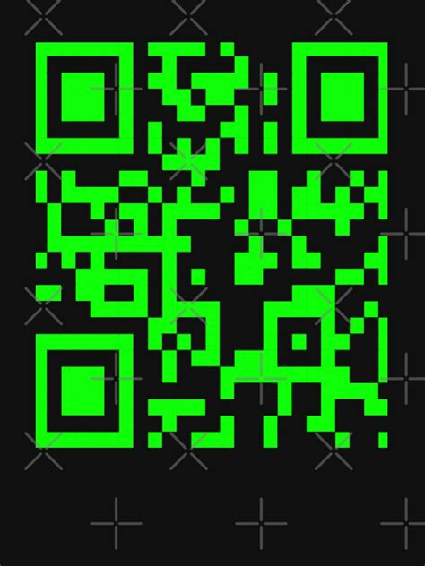 "Rickroll qr code " T-shirt for Sale by T-shirtstore1 | Redbubble | rickroll t-shirts - qr code ...