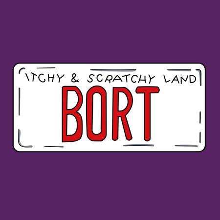 Bort License Plate - NeatoShop