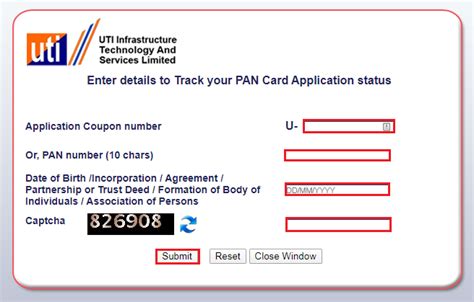 Pan Card Status – The process to Track Pan Card Online (UTI Pan Status)