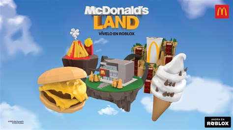 McDonald’s Land, la isla oficial de la marca en Roblox, disponible para ...