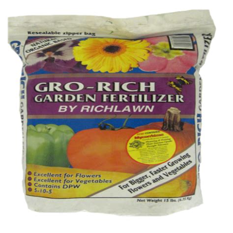 Gro-Rich Garden Fertilizer 5-10-5 – Rivendell Distribution
