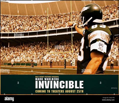 MOVIE POSTER, INVINCIBLE, 2006 Stock Photo - Alamy