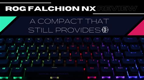 ROG Falchion NX Review: A compact that still provides - Dice & D-Pads