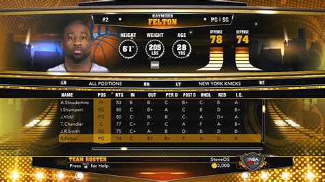 NBA 2K13 Roster Update (11-1-12) - YouTube