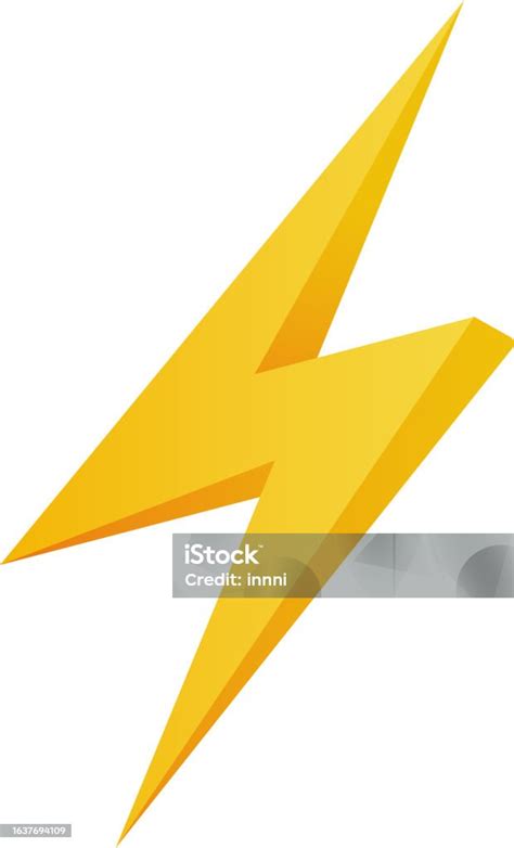 Thunder Icon Emoji Stock Illustration - Download Image Now - Alphabet ...